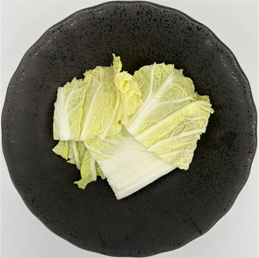 Cabbage Long Chinese (Wombok) - Cut 4.5cm x 3.5cm - 2 kg/pkt (Kito)