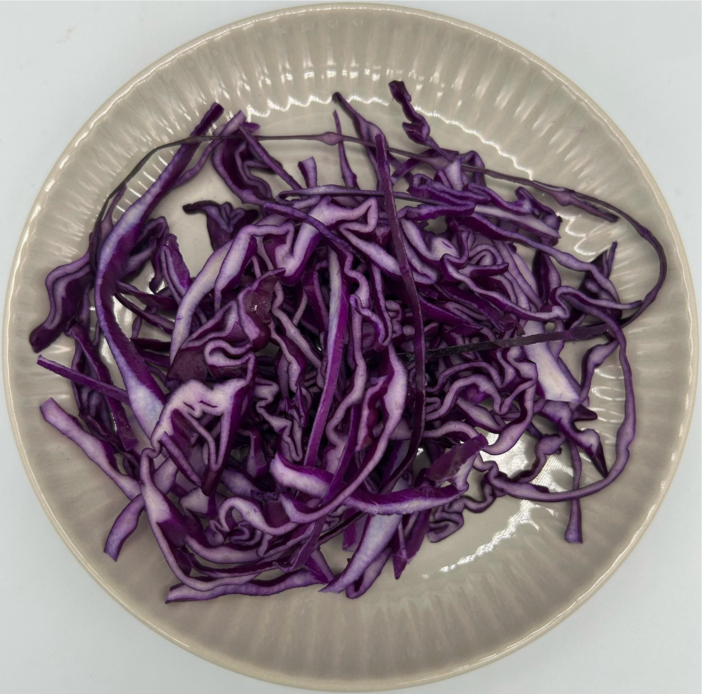 Cabbage Red - Shredded 0.3cm - 2 kg/pkt (Kito)