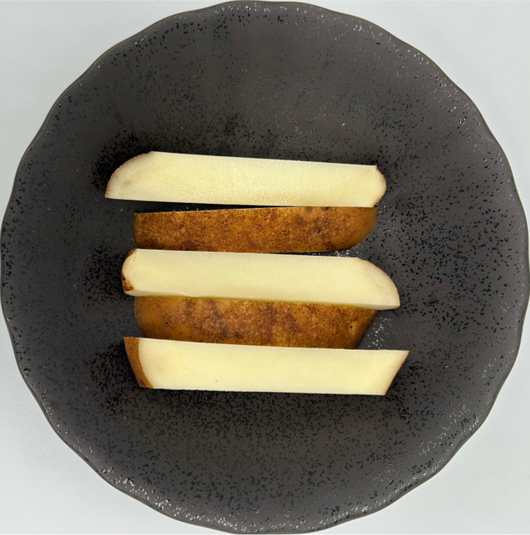 Potato Russet USA - Fries Skin On 1.5cmx1.5cm - 2 kg/Pkt (Kito)