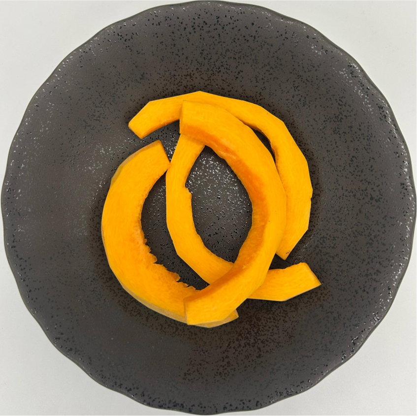 Pumpkin Butternut - Sliced 1 cm 1/4 (Kito) 500gm/Pkt