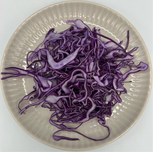 Cabbage Red - Shredded 0.1cm - 2 kg/pkt (Kito)