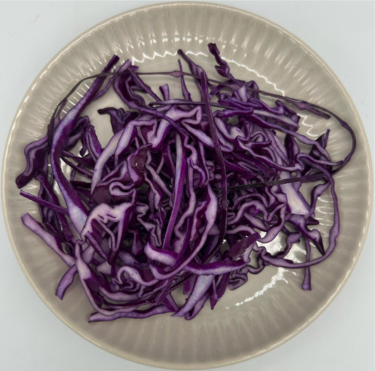 Cabbage Red - Shredded 0.3cm - 2 kg/pkt (Kito)