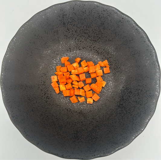 Carrots - Diced 0.5cm - 2 kg/pkt (Kito)
