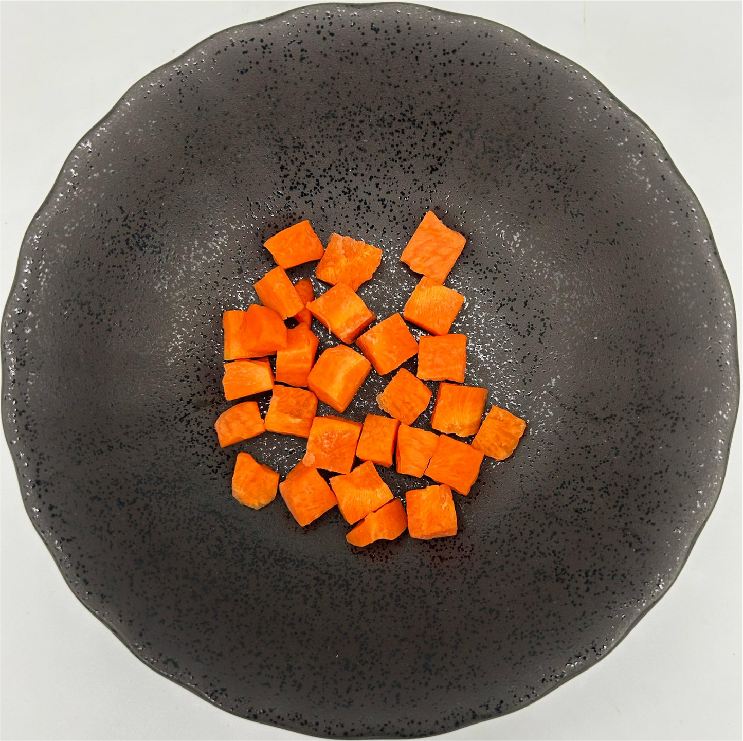 Carrots - Diced 1cm - 2 kg/pkt (Kito)