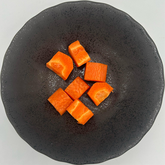 Carrots - Diced 2cm - 2 kg/pkt (Kito)