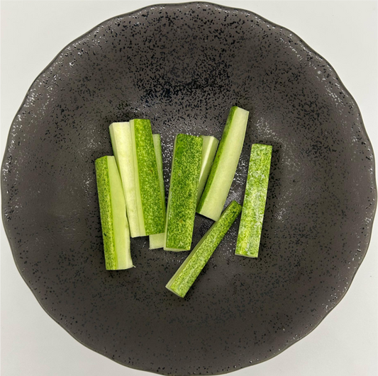 Cucumber Local - Sticks 1cm x 5cm - 1 kg/tub (Kito)