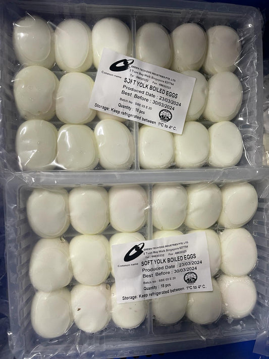 Eggs - Ajitama (Non-Marinated) 18pcs/Tray