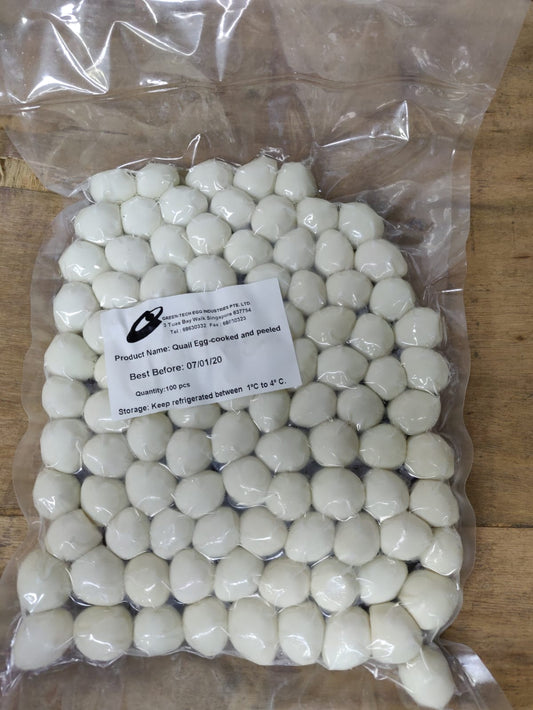 Eggs - Quail Cooked (100pcs/Pkt)