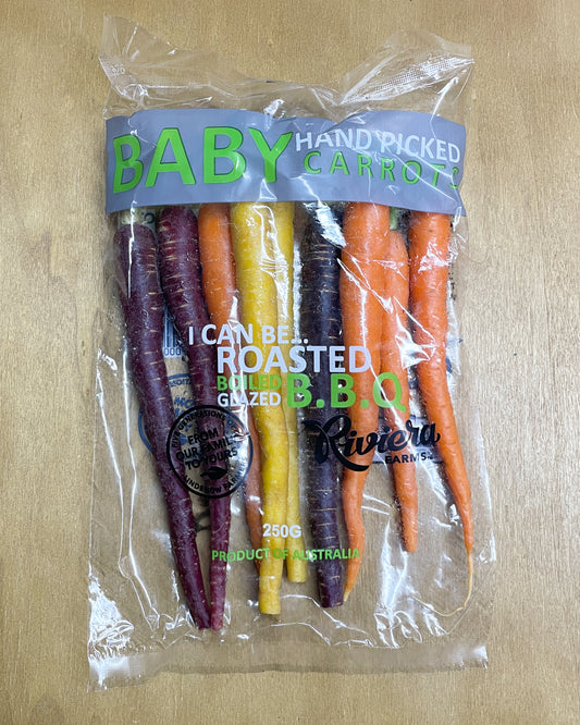 Carrot Baby Heirloom with Sprout