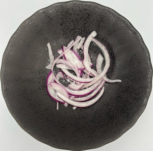 Onion Purple Spanish - Sliced 0.3cm (HM) (2 kg/pkt) (Kito)