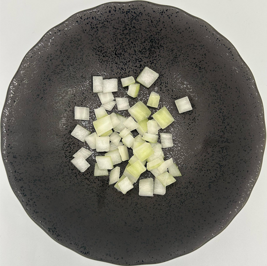 Onion Yellow - Diced 1 cm 2 kg/pkt (Kito)