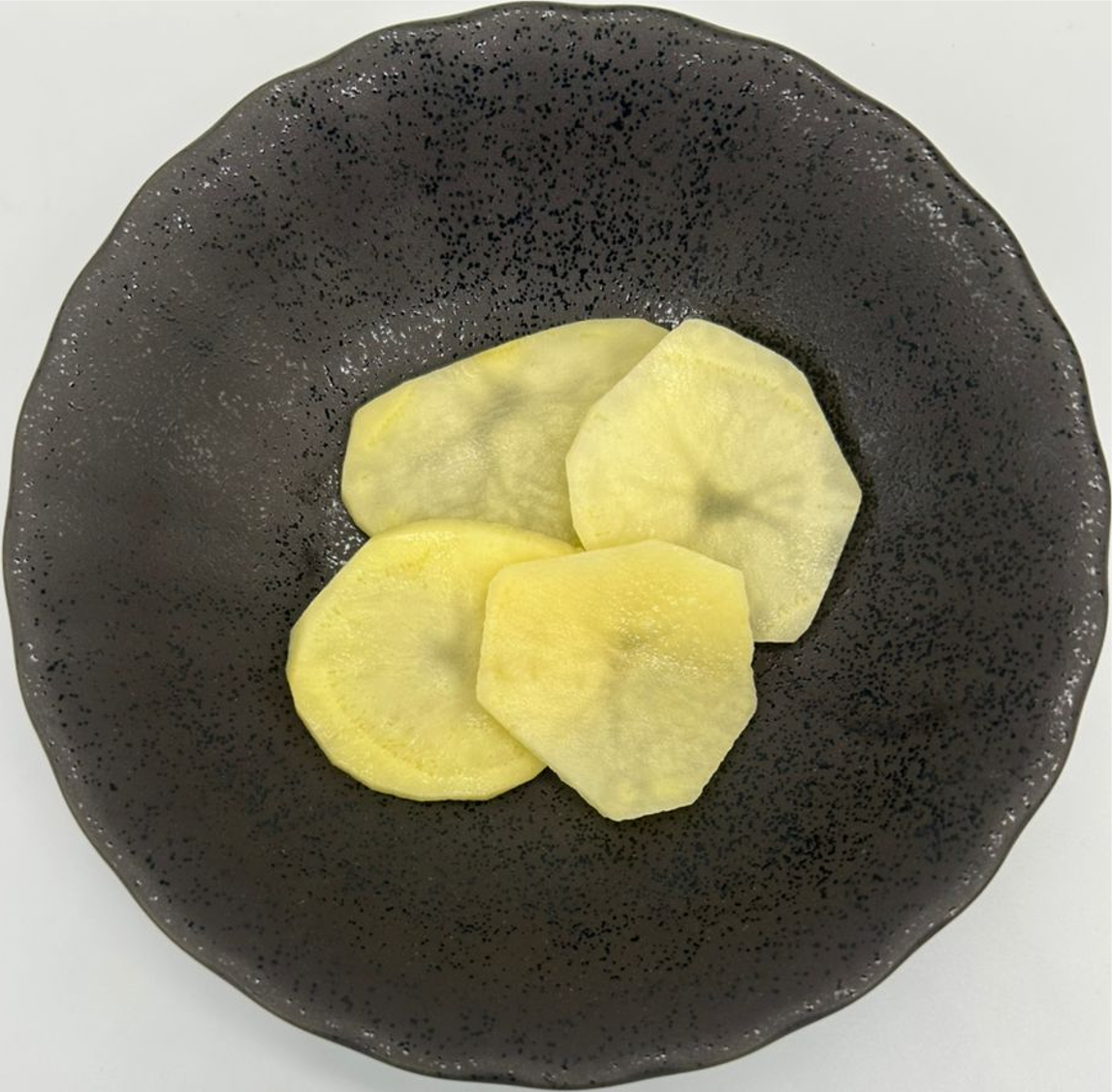 Potato Local - Peeled And Sliced 3mm Disc - 2 kg/Pkt (Kito)