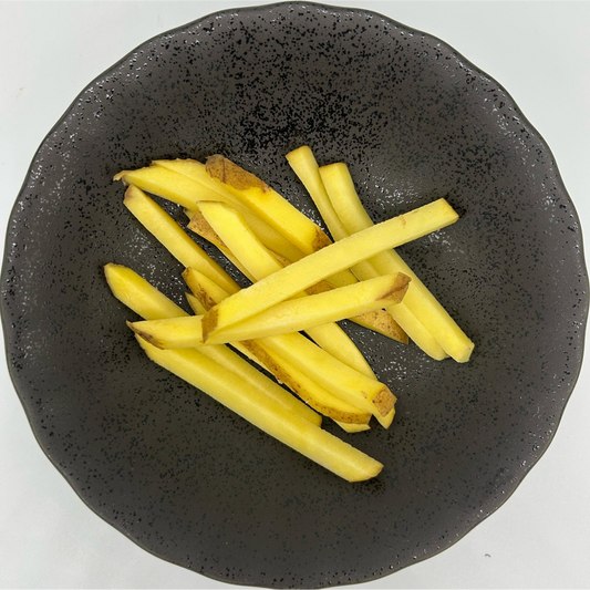 Potato Agria - Fries Cut 0.5cm - Skin On 1 kg/pkt (Kito)