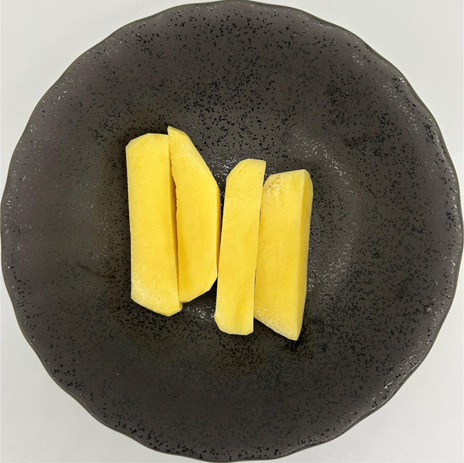 Potato Agria - Fries Cut 1.5cm - Skin Off 1 kg (Kito)