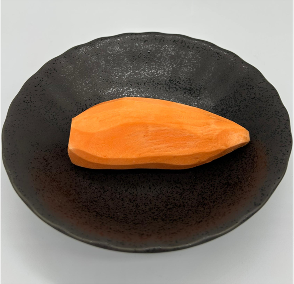 Potato Sweet Orange - Peeled 2 kg/Pkt (Kito)