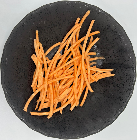 Potato Sweet Orange - Shredded 0.3cm x 1 kg (Kito)
