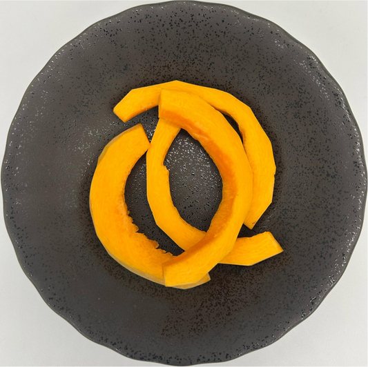 Pumpkin Butternut - Sliced 1 cm 1/4 (Kito) 500gm/Pkt