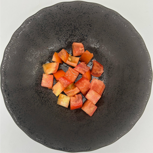 Tomato - Diced 1 cm - 1 kg/Tub (Kito)