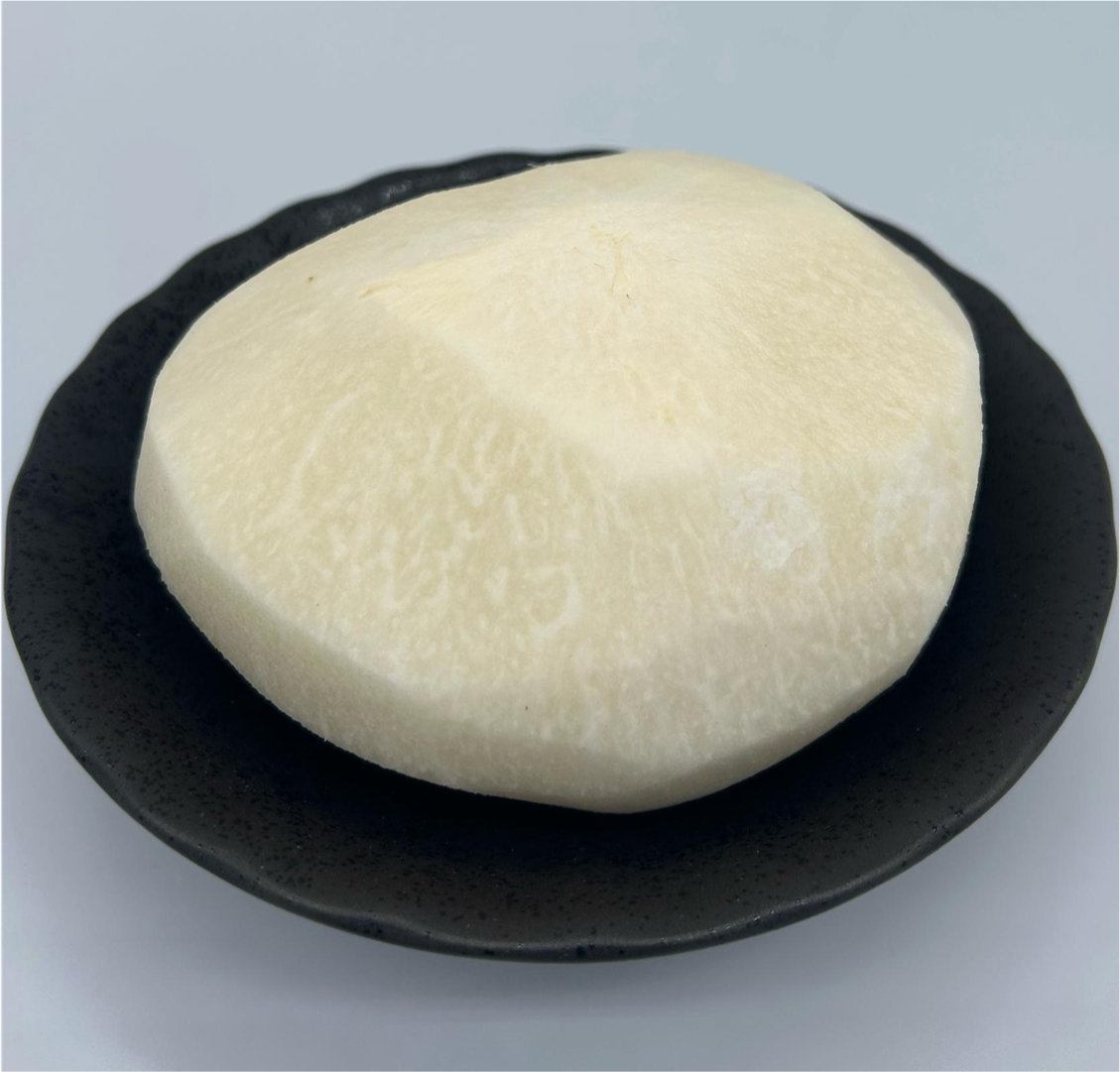 Turnip White (Mang Guang) - Peeled 2 kg/Pkt(Kito)