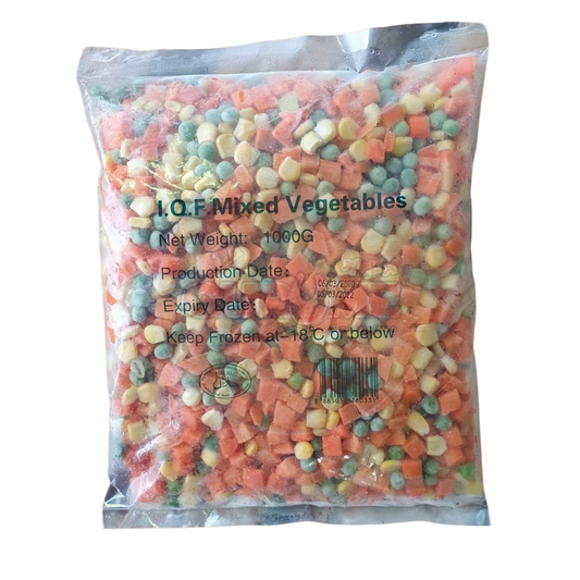 Frozen Mix Vegetables (1kg/pkt)