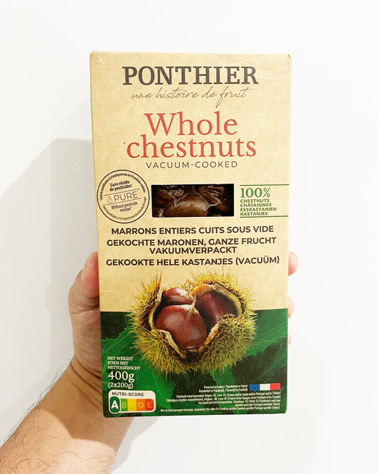 Whole Chestnuts Vacuum Cooked (Ponthier)
